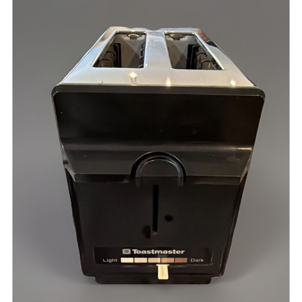 Vintage Toastmaster Toaster 2 Slot Model B700B Chrome MCM Works